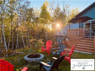 *Chalet le GaspZien Nature & Spa* Sign CHALETS GASPZIENS
