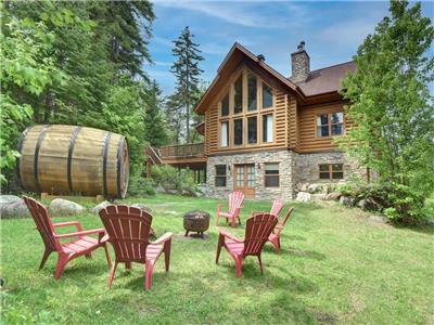 Majestic chalet Deer, luxurious log cabin, Trsors Fiddler - RESORT ACCESS OPTION