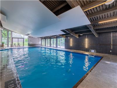 Studio, Condo 1  3 chambre  deux pas du Mont Sainte-Anne avec piscine et spa chauffe et foyer !