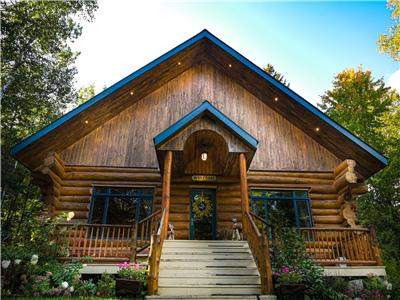 Cozy chalet with a spa