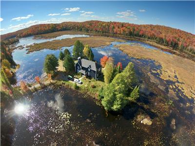 Your own island. Peace & quiet, 1hr from Montreal.