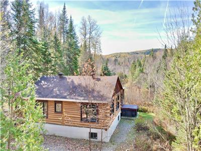 SAUF AU CHALET - LE RUISSEAU (SPA, CHUTES ET SENTIERS À 15 MINUTES DE MARCHE, 3 CHAMBRES FERMÉES)