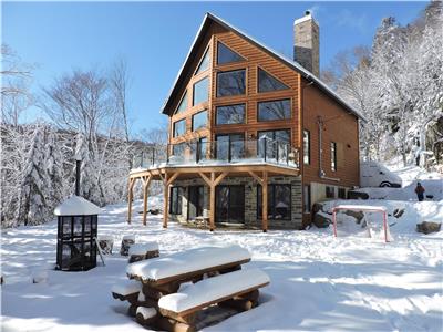 Chalet au bord du lac