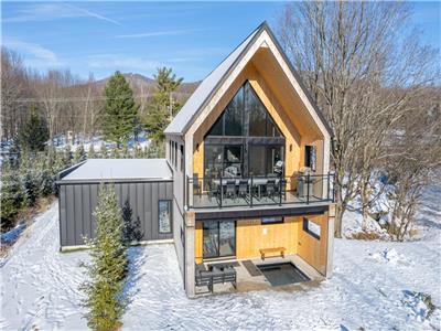 * Le 1792 * SPA CREUS | 7 minutes de bromont | Chalet Scandinave |