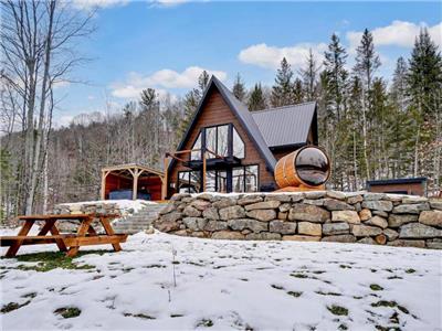 Chalet A-Frame Du Nord & Spa | Bord De L'Eau