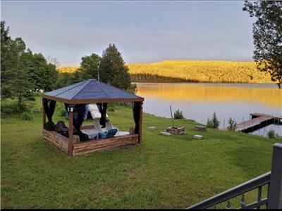 Escapade sur le lac David dans les Laurentides