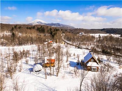 Chalet lumineux Estrie - Ski & Spa à 10 minutes