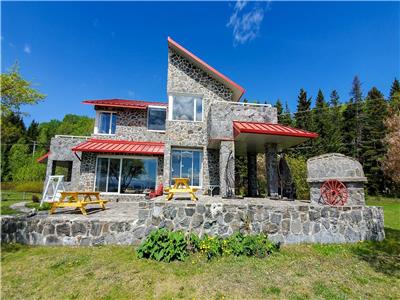 Htel  la maison - Villa Rocca, vue sur le fleuve