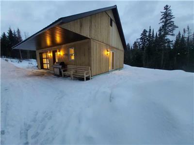 NOUVEAUT SUR LE MARCH - NATURE - CHALET  CAMP QU'ON DIVA - 7 MINUTES DE LA PLAGE DU LAC WALLACE