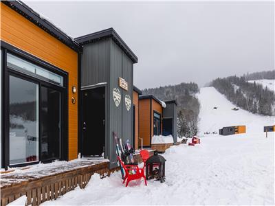 Le Du-MontSKI, Chalet familial ski-in ski-out situ  Saint-Mathieu-de-Rioux