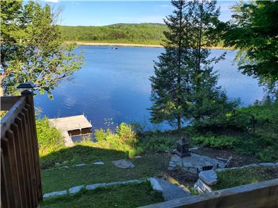 cottage on the lake