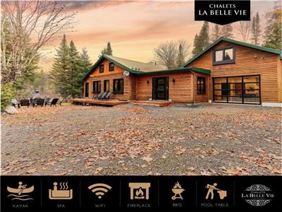 Chalet Familia waterfront in the heart of the Laurentians