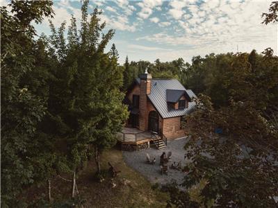 *Galaxia | Chalet Bonheur | spa | bois rond
