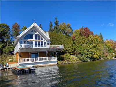 Chalet Lac-aux-Sables - bord de l'eau - Mauricie