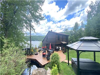 *ALPINE-LAKE CHALET- 4 SEASONS WONDER! LAC BEAUPORT*