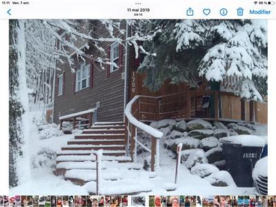 Cottage  louer  Bromont  3 minutes   pieds des pentes. Avec spa