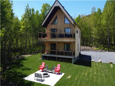 La Villa Foresta Baldwin Mills (chalet scandinave avec vue sur montagne)
