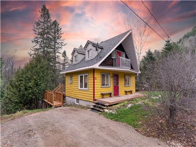 Htel  la maison - Chalet  Bois, spa et montagne