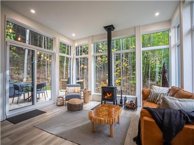 Chalet LES BARAQUES - vasion Thermale Prive - Terrain de 50 acres en fort
