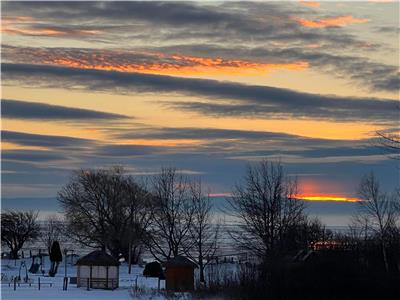 Magnifique vue du fleuve