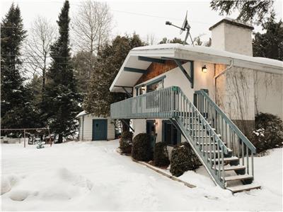 Chalet ski rustique proche de Mont-Tremblant