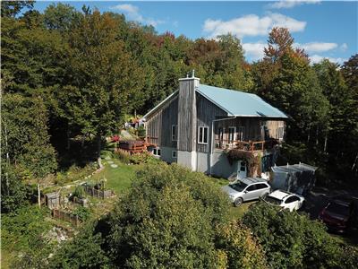 Chalet au sommet des Monts Sutton
