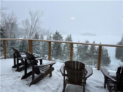 Superbe chalet au bord de l'eau, situ au Lac des les - Entrelacs - Laurentides