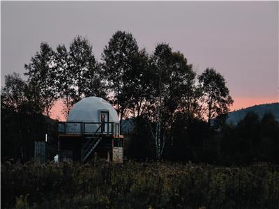 Dme rustique en Mauricie, bord de rivire, 4 saisons