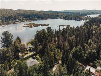 L'Okitaskami. Accs au lac, Spa.