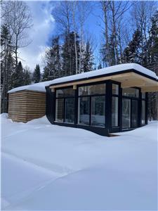 Magnifique chalet style scandinave  louer St-Donat