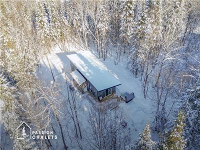 * PASSION CHALETS * | ORION | SPA - FOYER - MODERNE - COCOONING - ACTIVITÉS HIVERNALES - MOTONEIGE