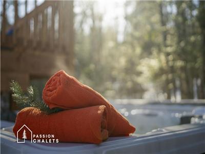 * PASSION CHALETS * | RENARD ET SPA LAC NOMININGUE | SPA - BEACH & SWIMMING (2 km)  GAMES TABLE