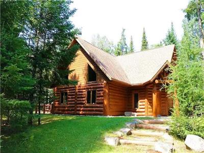 Cottage  made of logs