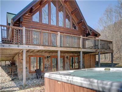 Chalet Mounia - Blueberry Lake Resort - Piscine/Spa/Volleyball/Tennis/Lac