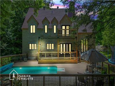 * PASSION CHALETS * | REFUGE AUX TORTUES | POOL - LAKE - DOCK - BOATS - FOOSBALL - FIREPLACES