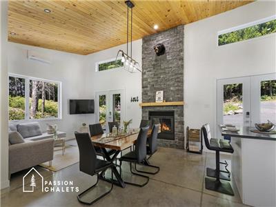 * PASSION CHALETS * | L'OURS | SPA - FIREPLACE - RELAX - OUTDOORS - LARGE WINDOWS - FULLY EQUIPPED