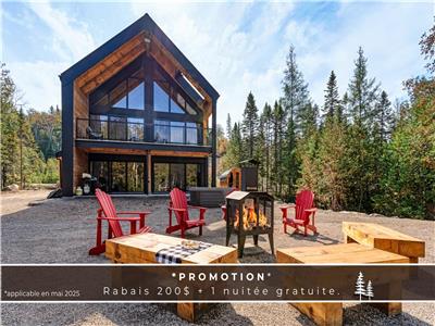 * PASSION CHALETS * | CHALET LE LOUP | SPA - SAUNA - SCANDINAVIAN - FIREPLACES - ARCADE GAMES - SKI