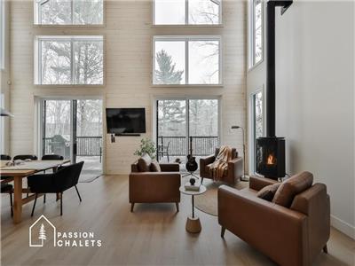 PASSION CHALETS | LE NOK | SPA - BUBBLE SAUNA - BILLIARD - ARCADE - FIREPLACE - SKI - SCANDINAVIAN