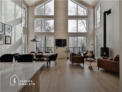 PASSION CHALETS | LE NOÖK | SPA - BUBBLE SAUNA - BILLIARD - ARCADE - FIREPLACE - SKI - SCANDINAVIAN