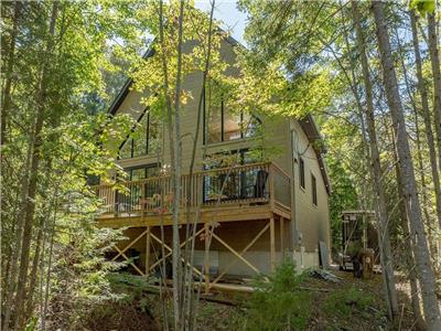 Le chalet de pin  St-Alphonse-Rodriguez