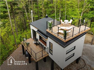 * PASSION CHALETS * | LE PARADISIER - SAUNA & SPA | PERCHED - PANORAMA - FIREPLACE - ROOFTOP TERRACE
