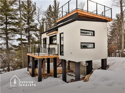 * PASSION CHALETS * | LE PARADISIER - SAUNA & SPA | PERCHÉ - PANORAMA - FOYERS - TERRASSE SUR TOIT