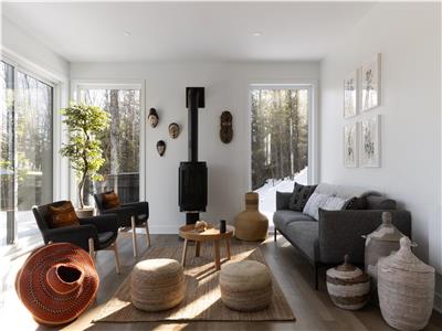 * PASSION CHALETS * | LA MAISON PANIER | SPA - FOYERS - ARCHITECTURE MODERNE - GRANDE FENESTRATION