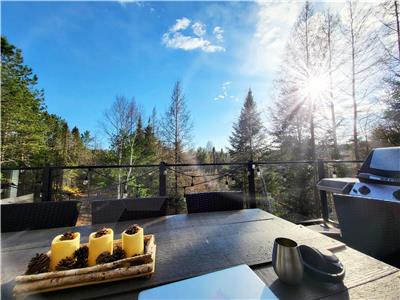 THE LITTLE PRESTIGE BRAL * SPA * BEACH * PANORAMIC VIEW * POOL TABLE * 4 SIDED CENTRAL FIREPLACE