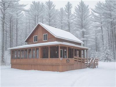 * PASSION CHALETS * | LE LOUISIANE | ACCÈS RIVIÈRE - PLAGE - EMBARCATIONS $ - SPA - VÉRANDA - FOYERS