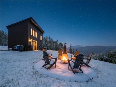 Vue montagne & spa | Chalet Le Petit Léo