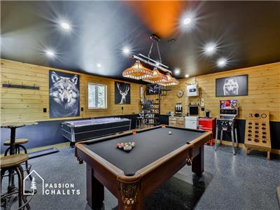 * PASSION CHALETS * | L'EXPÉRIENCE SPA & PLEIN AIR | SPA - SAUNA - TABLES DE JEUX - SKI VAL ST-CÔME