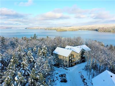 Condo ski-in ski-out sur le Lac Memphrémagog