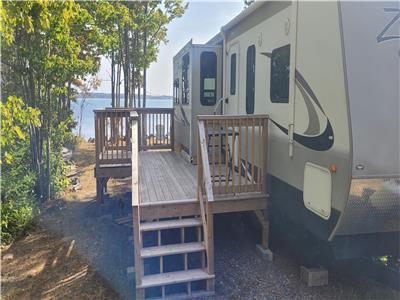 Roulotte a louer a notre Camping Les Maisonnettes Adults seulement 19ans plu