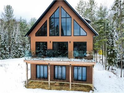 Chalet de L'Achigan - SPA - Vue & accès à l'eau